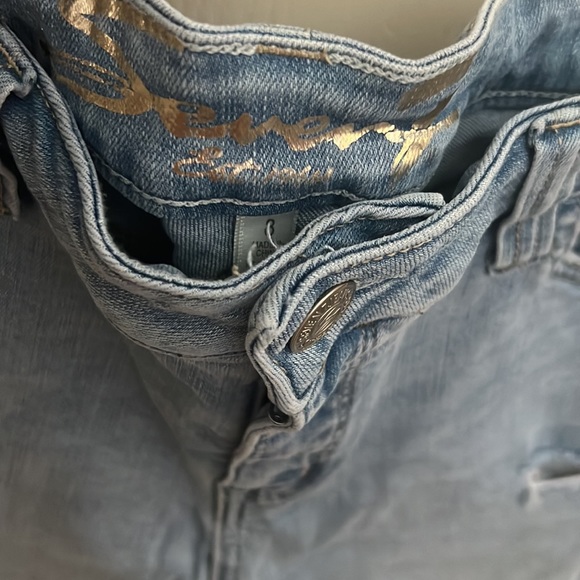 Women Seven Denim Distressed Shorts - Picture 2 of 12